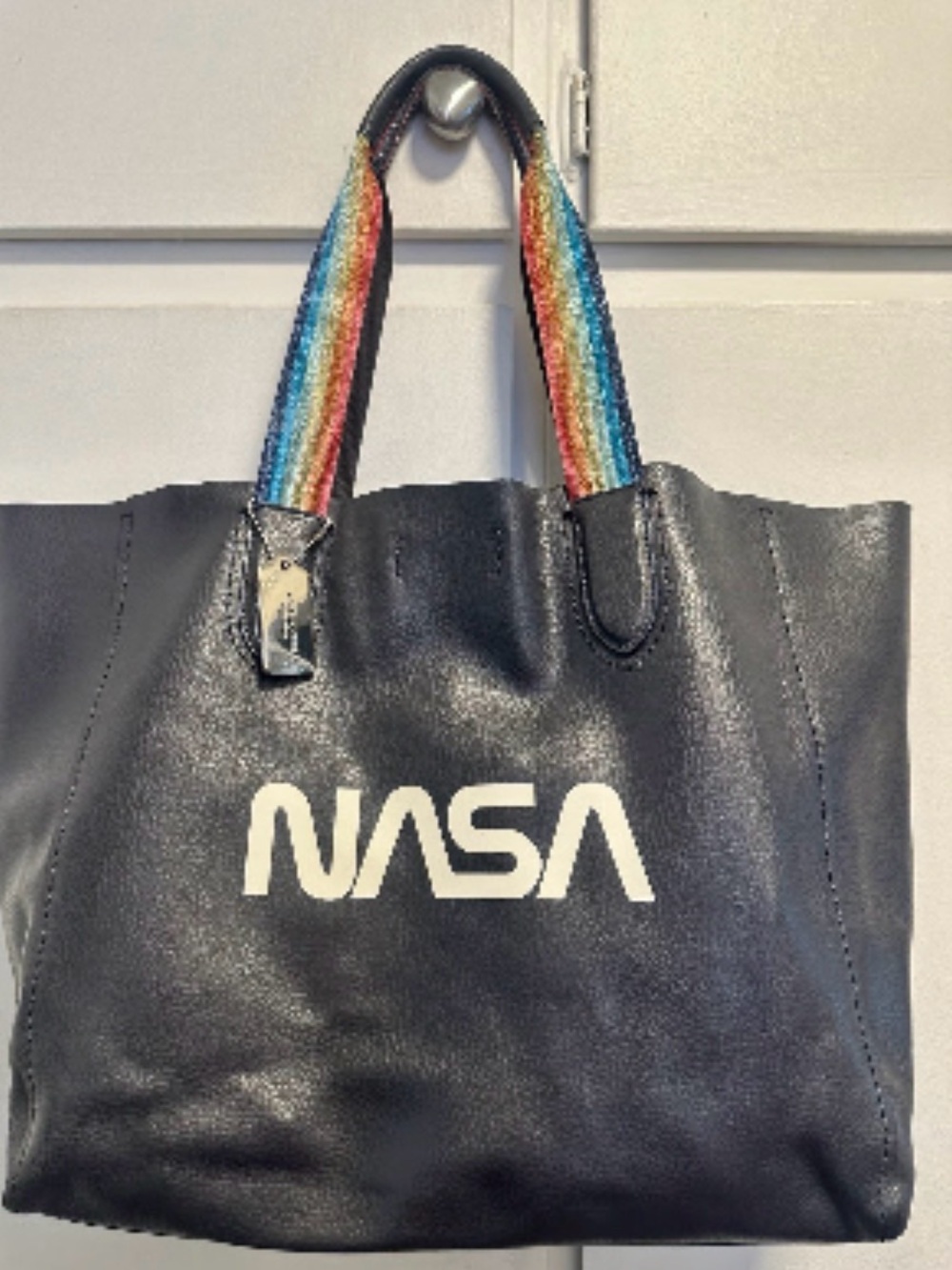 Coach x NASA EXTREMELY RARE HTF!! Dark Blue Tote Bag